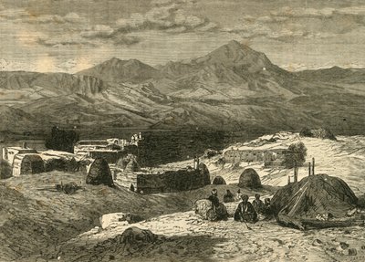 Näkymä Etelä-Armeniassa, 1890. tekijältä Unbekannt