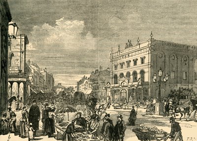 Näkymä New Cutissa, 1878. tekijältä Unbekannt
