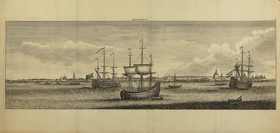Näkymä Arkangeliin, noin 1770 tekijältä Unbekannt