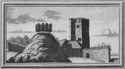 Näkymä Oxfordin linnalle, 1769 tekijältä Unbekannt