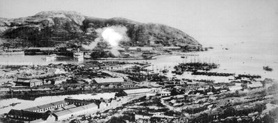 Näkymä Port Arthurista, Manchuriasta, 1904. tekijältä Unbekannt