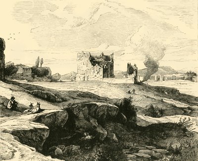 Näkymä Campagnalle Via Appia -kadulta, 1890. tekijältä Unbekannt