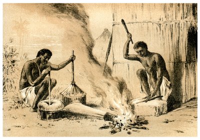 Kyläsepät, 1883 tekijältä Unbekannt