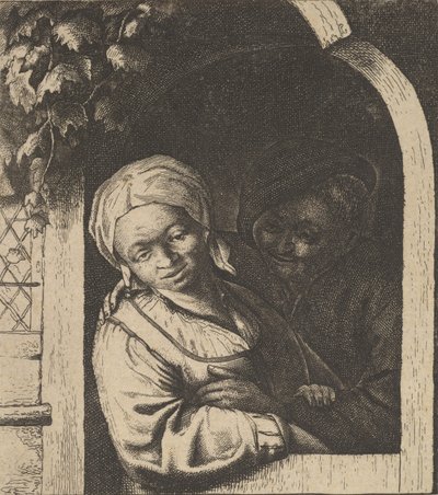 Kylätyttö, 1610-85. tekijältä Unbekannt