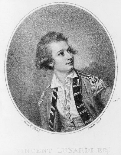 Vincenzo Lunardi, 1770 tekijältä Unbekannt