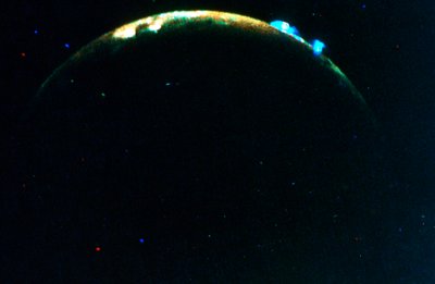 Tulivuorenpurkaus Jupiterin kuussa, katso, 1979 tekijältä Unbekannt