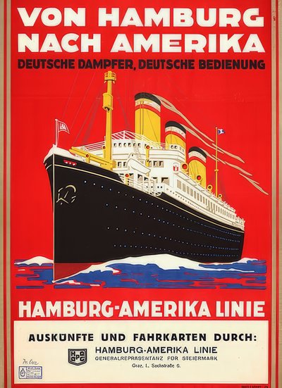 Hampurista Amerikkaan. Itävalta, Graz, 1938-1939 (J. Weiner, Wien) tekijältä Unbekannt