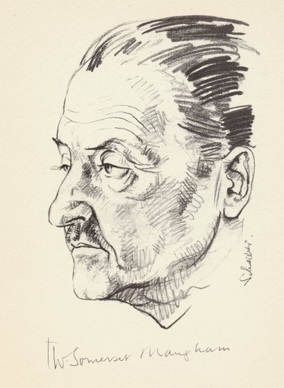 W Somerset Maugham, brittiläinen kirjailija, 1930-luku tekijältä Unbekannt