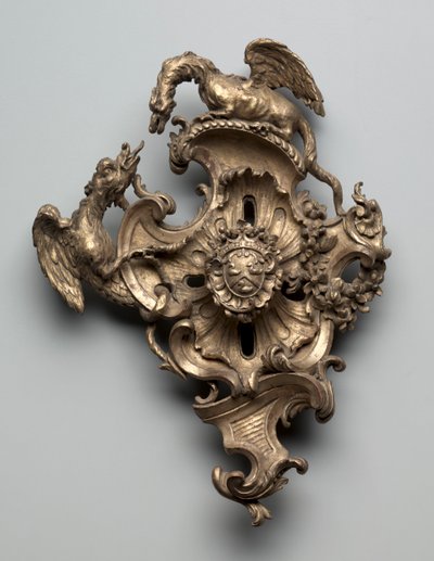 Seinäkoristelu, 1715-1725. tekijältä Unbekannt
