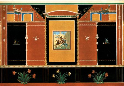 Seinäkoristelu, Pompei, Italia, 1928. tekijältä Unbekannt