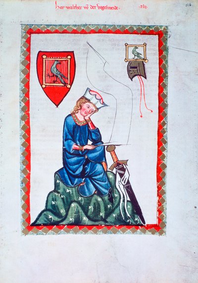 Walther von der Vogelweide, 1304-1340 tekijältä Unbekannt