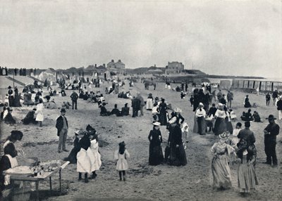 Walton-on-the-Naze - Scene on the Beach, 1895 tekijältä Unbekannt
