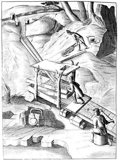 Pesumalmi kullan uuttamiseksi, 1683 tekijältä Unbekannt