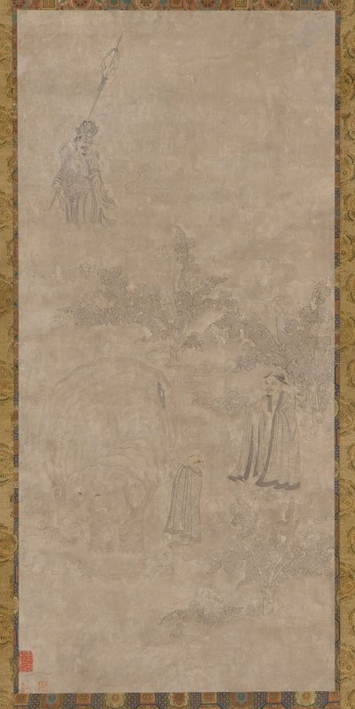 Valkoisen norsun pesu, Ming-dynastia, 1500-1600-luku. tekijältä Unbekannt