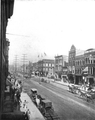 Washington Avenue, Minneapolis, Minnesota, USA, c1900. tekijältä Unbekannt