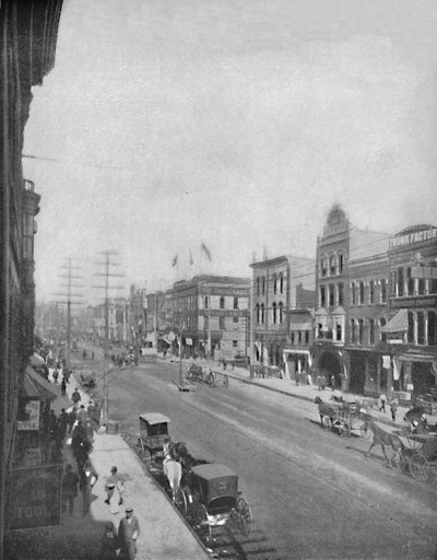 Washington Avenue, Minneapolis, Minnesota, 1897. tekijältä Unbekannt