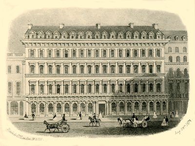Washington Hotel, Liverpool, 1874. tekijältä Unbekannt