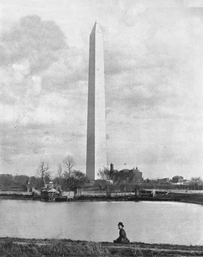 Washington Monument, Washington DC, USA, c1900. tekijältä Unbekannt
