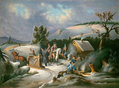 Washington Valley Forgessa, 1800-luvun puoliväli. tekijältä Unbekannt
