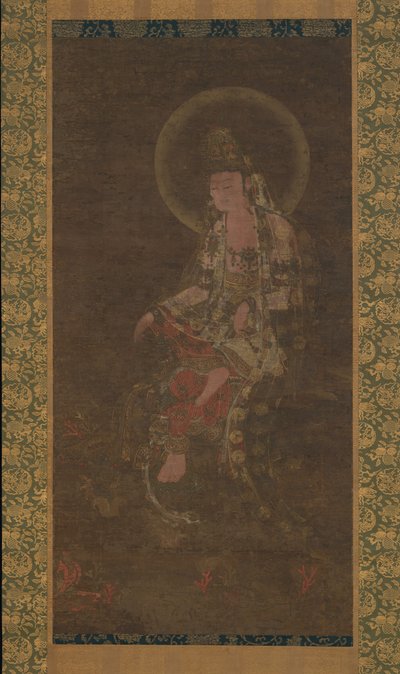 Vesi-kuu Avalokiteshvara, 1300-luku. tekijältä Unbekannt