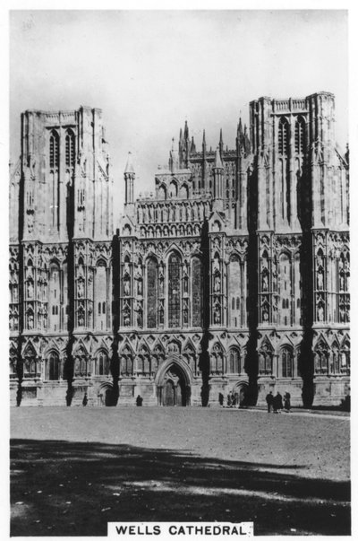 Wellsin katedraali, Wells, Somerset, Englanti, 1936 tekijältä Unbekannt