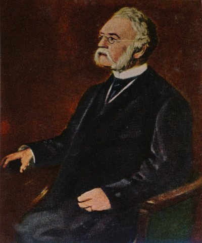 Werner von Siemens 1816-1892. Lenbachin maalaus, 1934. tekijältä Unbekannt