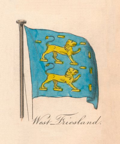 Länsi-Friesland, 1838 tekijältä Unbekannt
