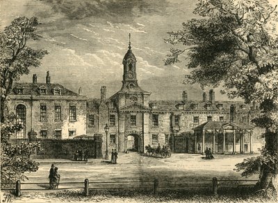 Kensingtonin palatsin länsirintama, 1876. tekijältä Unbekannt