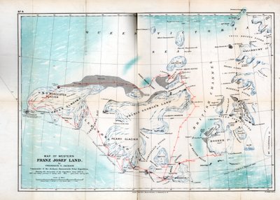 Länsi Franz Josef Land, 1899 tekijältä Unbekannt