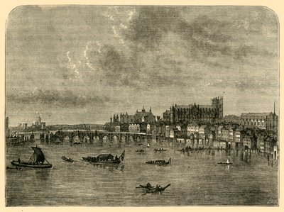 Westminster Bridge, 1881. tekijältä Unbekannt