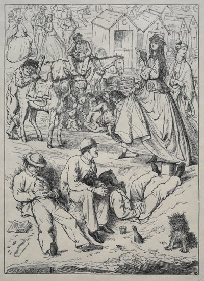 Mitä teimme meren rannalla - ei mitään, 1862. tekijältä Unbekannt