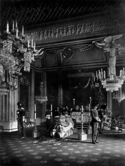 Kun uurastuksen päivä on tehty, valehteleminen, 1910 tekijältä Unbekannt