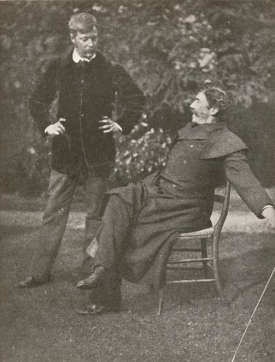 Whistler ja Menpes, c1885, 1904. tekijältä Unbekannt