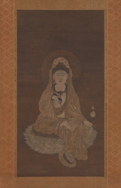 Valkopukuinen Kannon, 1200-luku. tekijältä Unbekannt
