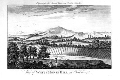 White Horse Hill, Berkshire, 1700-luvun loppu tekijältä Unbekannt