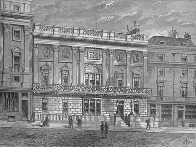 Whites Club, Westminster, Lontoo, c1875 1878 tekijältä Unbekannt