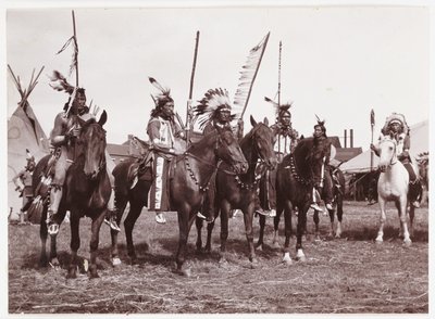 Villin lännen show, vuodelta 1905 tekijältä Unbekannt