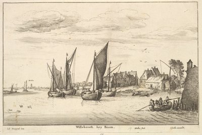 Willebroeck bey Boom, 1651. tekijältä Unbekannt