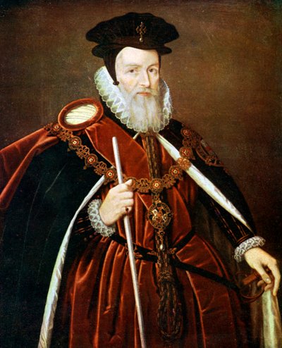 William Cecil, ensimmäinen paroni Burghley, 1500-luku 1905 tekijältä Unbekannt