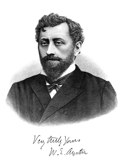 William Edward Ayrton 1847-1908, brittiläinen fyysikko, sähköinsinööri ja keksijä, 1892 tekijältä Unbekannt