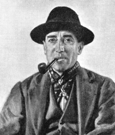 William Henry Davies 1871-1940, walesilainen runoilija ja kirjailija, 1900-luvun alku. tekijältä Unbekannt