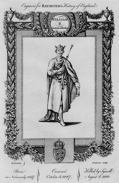 William II. Sukunimi Rufus, s. 1787 tekijältä Unbekannt