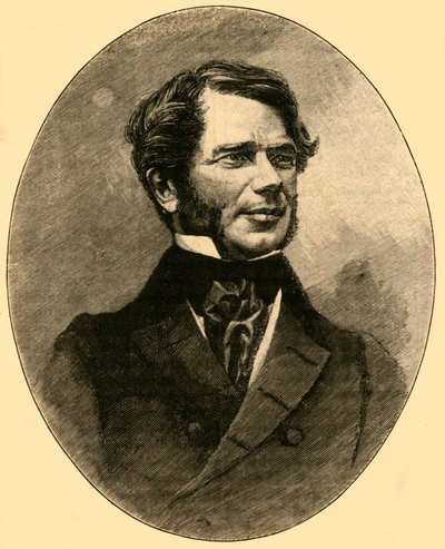 William Smith OBrien, irlantilainen kansallismielinen kapinallinen ja poliitikko, c1848 c1890. tekijältä Unbekannt