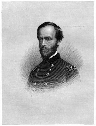 William Tecumseh Sherman, amerikkalainen sotilas, liikemies, kouluttaja ja kirjailija, 1872 tekijältä Unbekannt