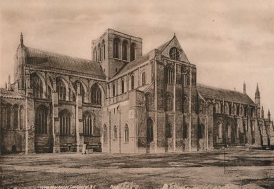 Winchesterin katedraali, Hampshire, 1900-luvun alku tekijältä Unbekannt