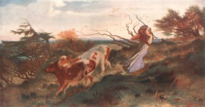 Wind on the Wold, 1863, c1902. tekijältä Unbekannt