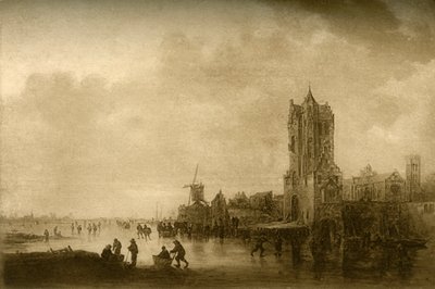 Talvi jäällä, 1645, 1908. tekijältä Unbekannt