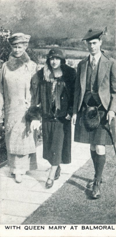 Kuningatar Maryn kanssa Balmoralissa, 1924 1937 tekijältä Unbekannt