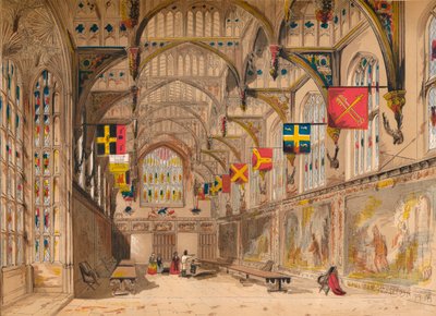 Wolseys Hall, Hampton Court, 1845 tekijältä Unbekannt