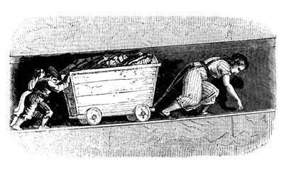 Naiset ja lapset hiiliputtaajat, Keski- ja Itä-Lothian, Skotlanti, c1848 tekijältä Unbekannt